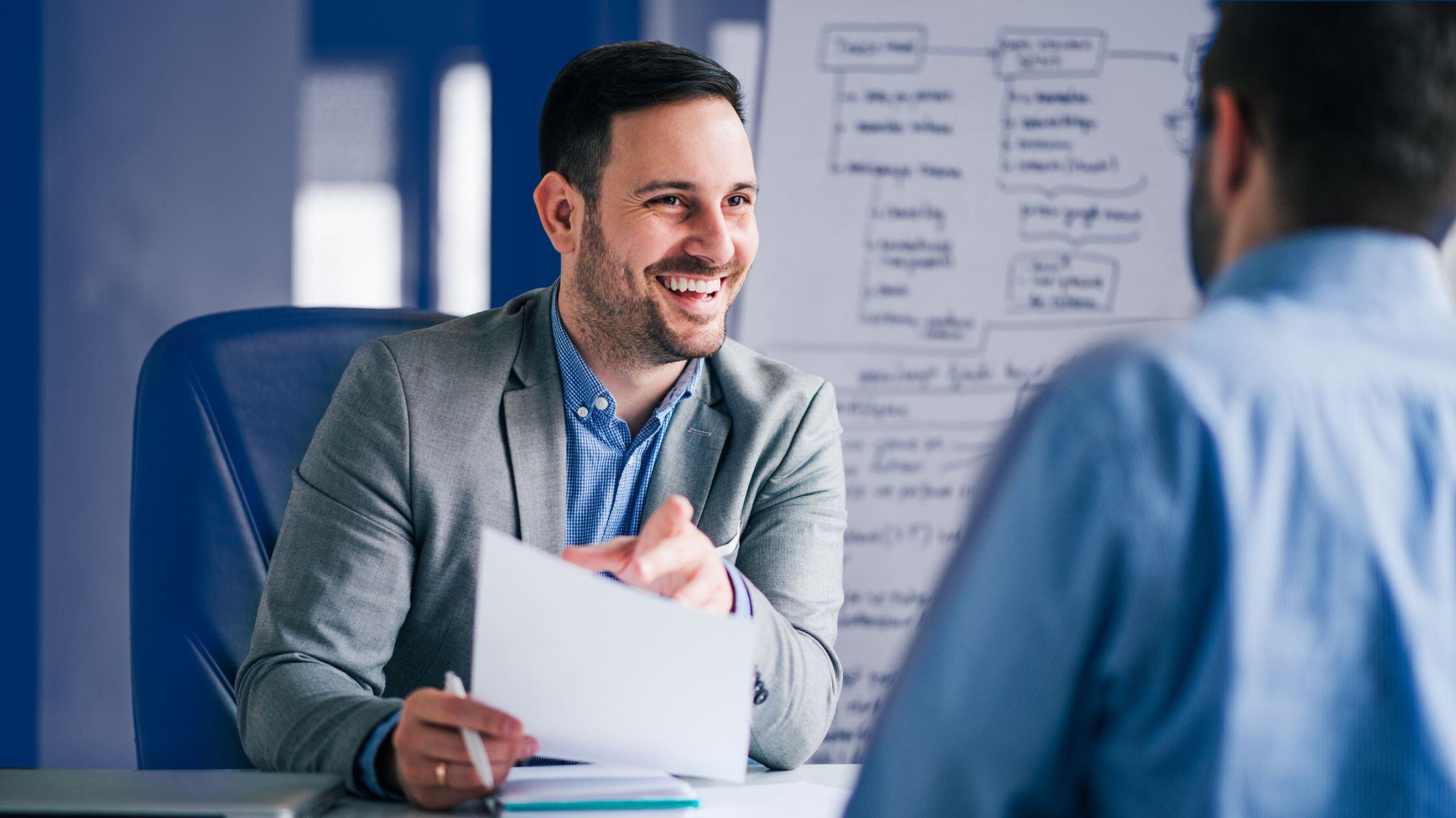 Businessman explaining to the ultime checklist for Amazon Prime Day