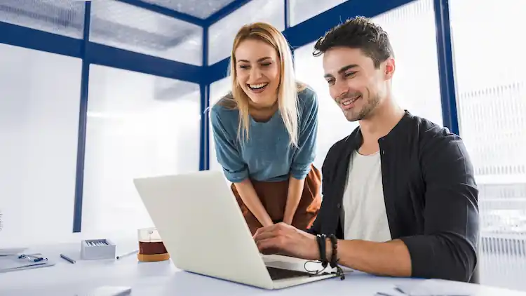 HatchEcom Working in office